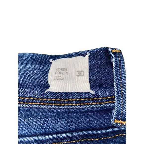 Gently Used Hudson Collin Mid-Rise Skinny Jean 30 - Picture 5 of 13